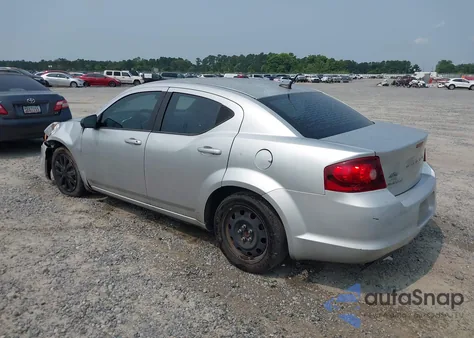 2011 Dodge Avenger Express from USA, damaged, VIN 1B3BD4FB4BN518908